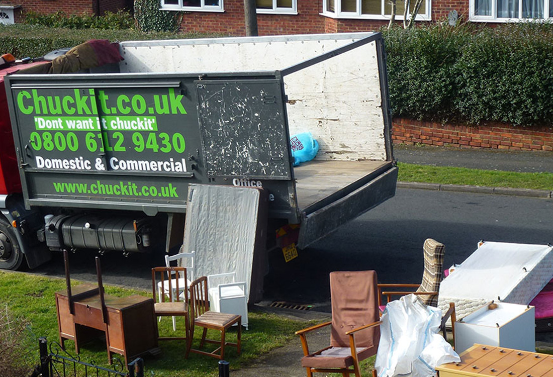 Chuckit - Same Day Rubbish Removal London - Bulky Waste Collection
