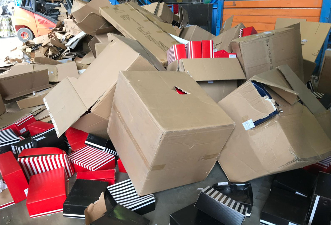 Chuckit - Same Day Rubbish Removal London - Cardboard Recycling